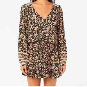 Rip Curl Bobbi Stripe Midi Dress